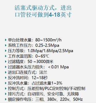 产品技术参数